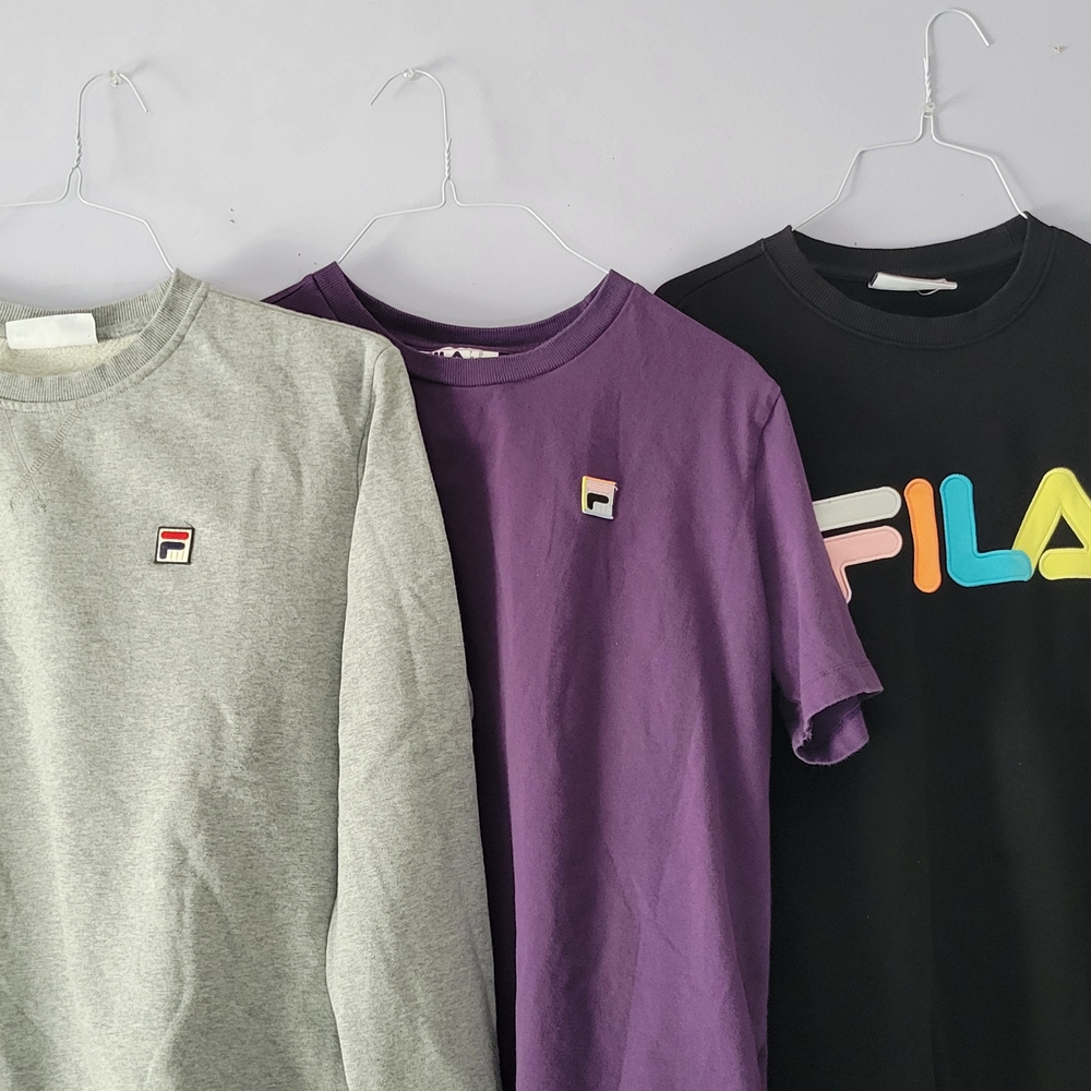 Fila crewneck bundle 
3 pieces all XL (2 crewnecks, 1 t-shirt)
